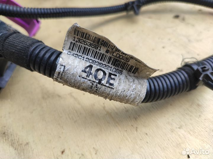 Жгут вентиляторов 1.4 1.6 1.8 на Opel Astra J