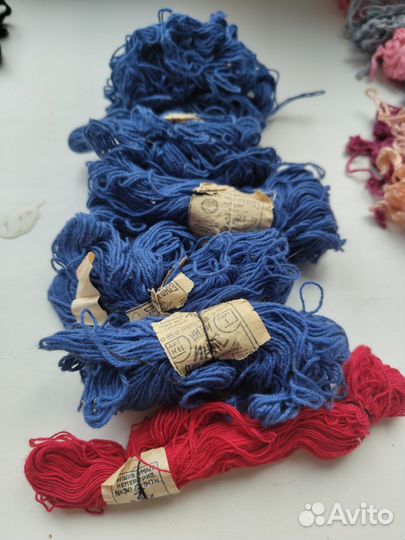 Нитки Ирис СССР 1950 год