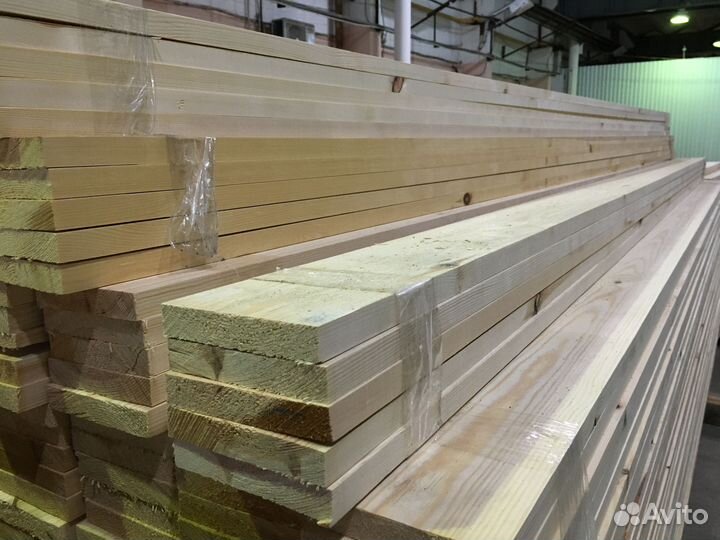 Доска сухая строганная