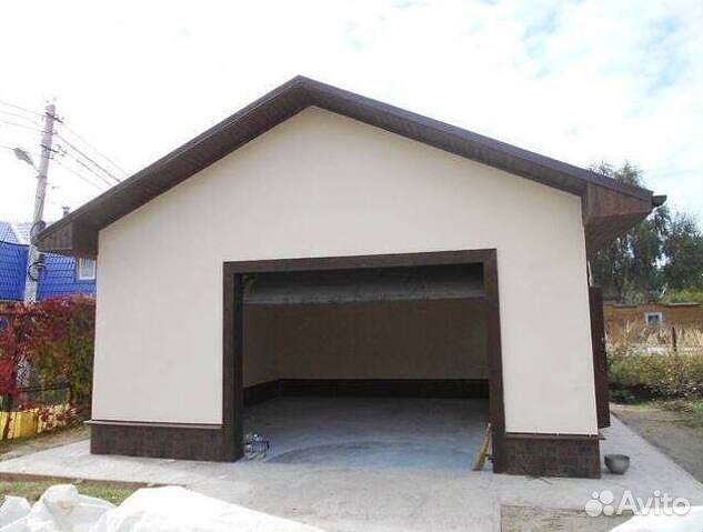 Капитальный гараж по ГОСТ на участке