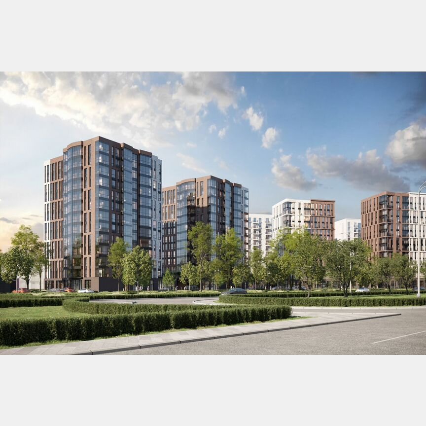 1-к. квартира, 45,3 м², 7/13 эт.