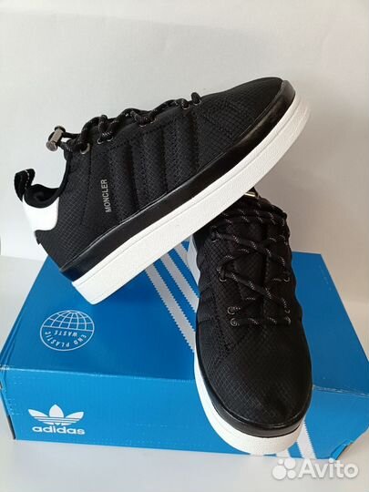 Кроссовки женские Moncler & Adidas Campus