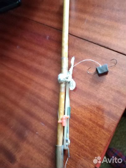 Удочка бамбуковая для зимней рыбалки