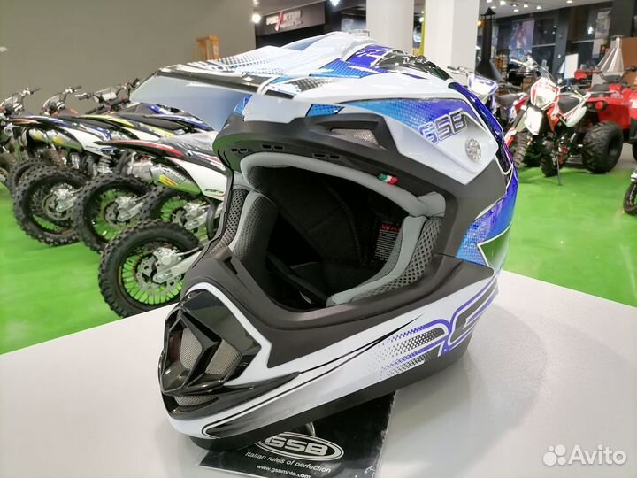 Шлем кроссовый GSB XP-14 B