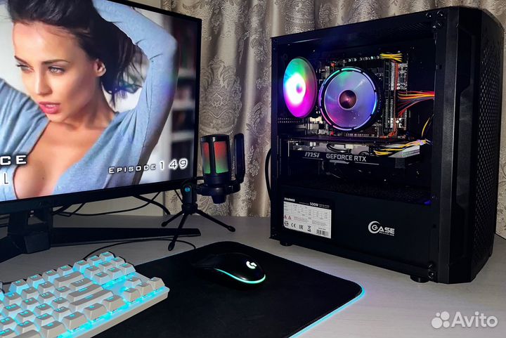Продам игровой компьютер в сборе c RTX 2060 super