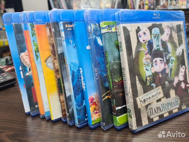 Blu-ray диски с мультфильмами
