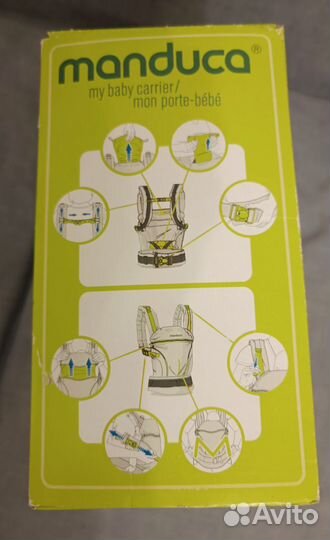 Эрго-рюкзак Manduca темно-синий