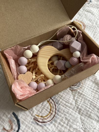 Держатель для пустышки набор