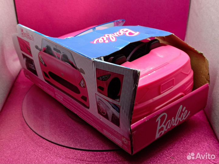 Машина Барби кабриолет. Barbie Car Pink Cabriolet