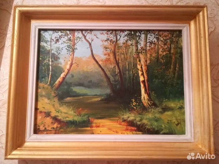 Картина лес