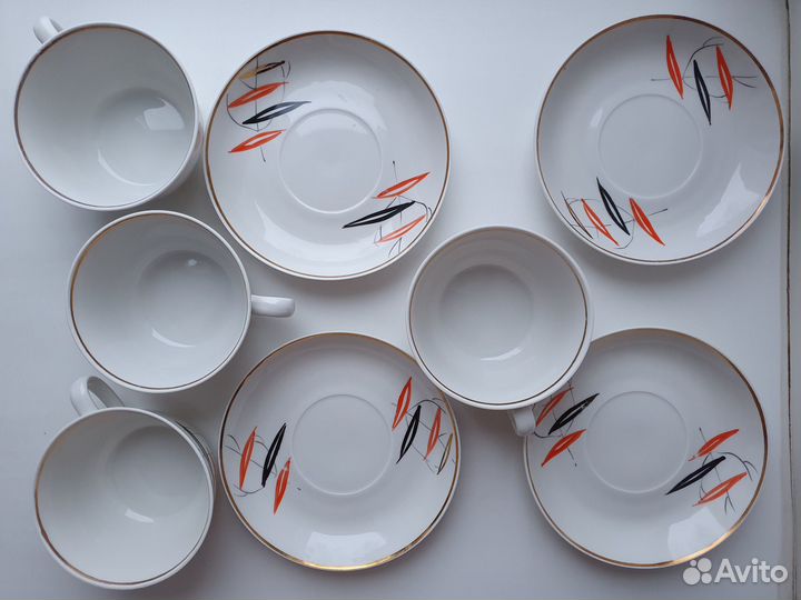 Посуда фарфор Пролетарий 1950-60 и др