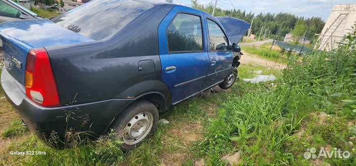 Renault Logan 1.6 МТ, 2008, битый, 312 000 км