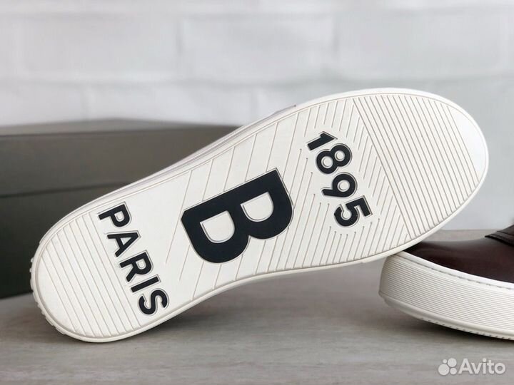 Кожаные кеды Berluti 1895