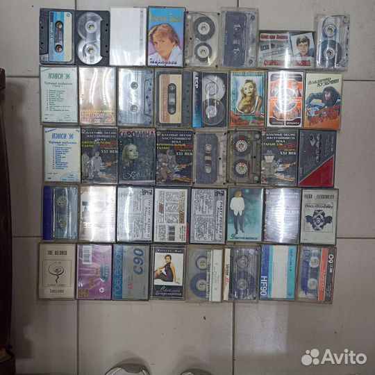 Аудиокассеты разные СССР лот1 (Сзр)