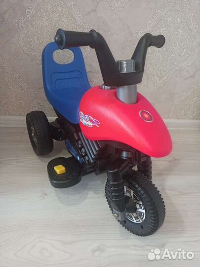Детский электромобиль мотоцикл новый