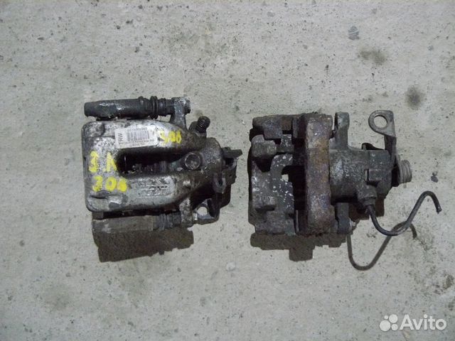 Суппорт задний тормозной Peugeot 308