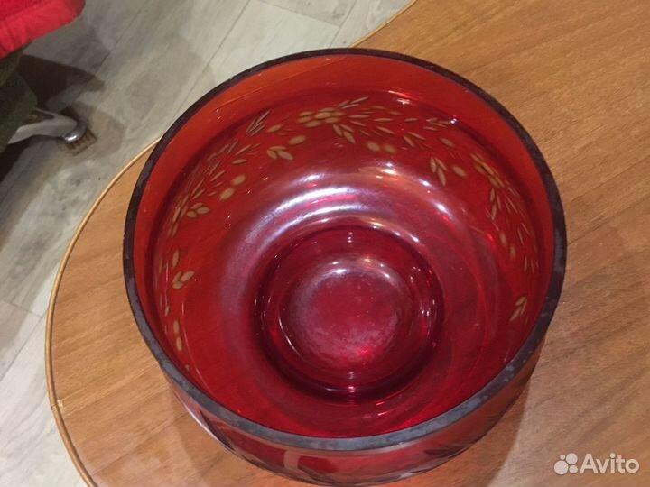Ваза для фруктов из времен СССР диам 18см Сост Отл