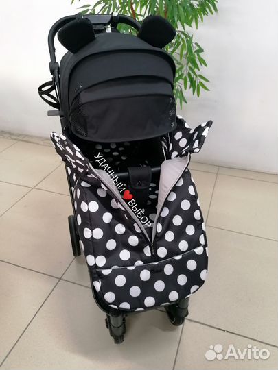 Новая коляска Baballo Future 2024 (Микки Маус)