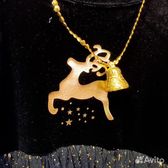 Новогоднее платье для девочки 4-5 лет