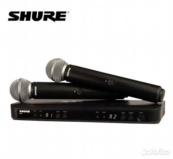 Радиомикрофоны shure BLX 88