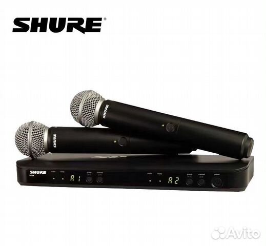 Радиомикрофоны shure BLX 88