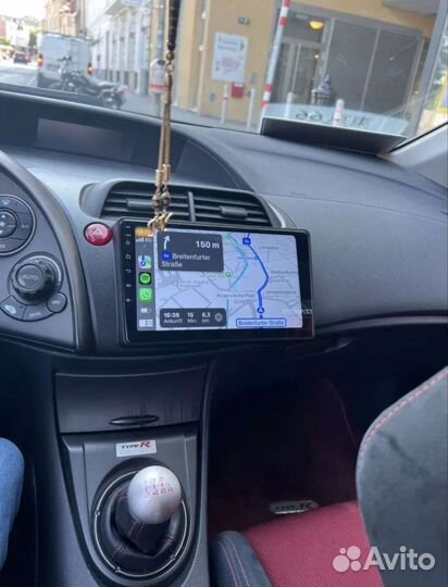 Honda civic Android teyes штатная магнитола