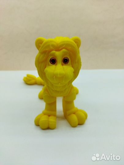 Игрушка лев 3Д