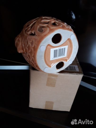 Сова филин керамика фигурка