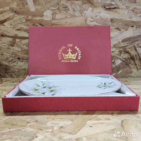 Symbol of britain royal crown блюдо