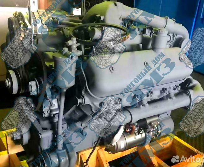 Двигатель ямз 236 нд турбо V6 210 л.с. (06/54)