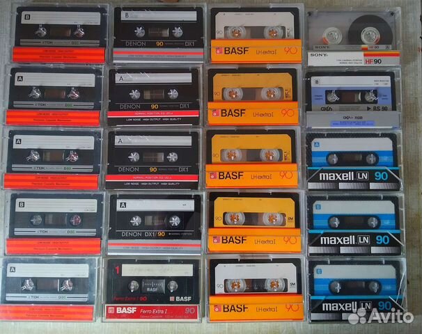 Аудиокассеты/sony/TDK/basf/maxell купить в Москве | Электроника | Авито