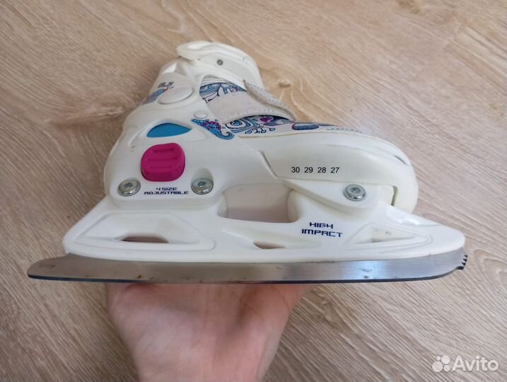 Коньки детские раздвижные 27 28 29 30