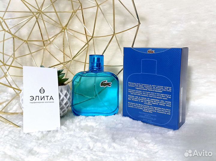 Lacoste L.12.12 Bleu мужская туалетная вода