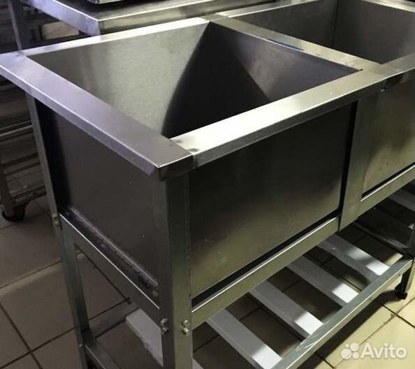 Ванна моечная 2 секц вм 2/400 есть разные размеры