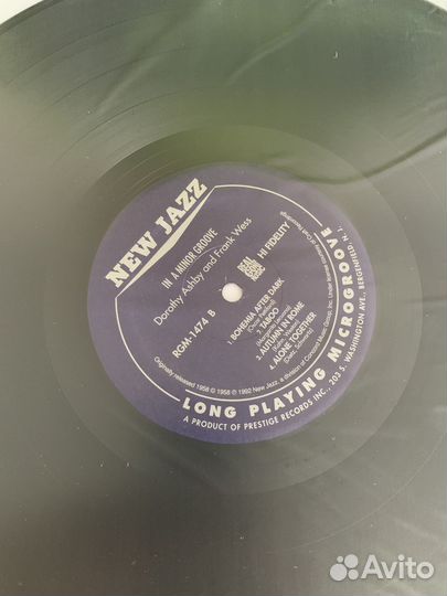 Dorothy Ashby - In A Minor Groove винил