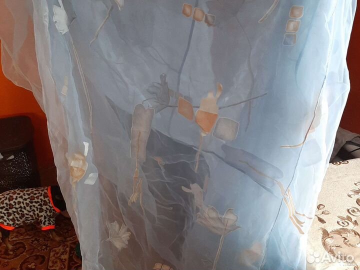 Тюль органза с фотопечатью