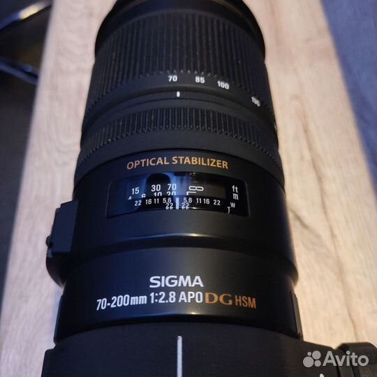 Объектив Sigma 70-200mm f2.8 Canon ef