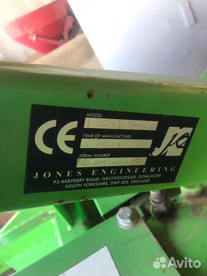 Пленкоукладчик / Грядообразователь JONES Engineering 1-35T/12 single, 2014