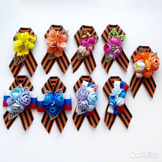 Георгиевская лента броши