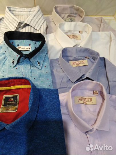 Рубашки, жилет, галстуки