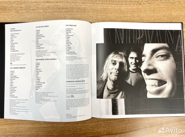 Музыкальные CD диски Nirvana Nevermind Box