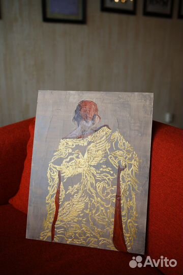 Картина акрилом на холсте