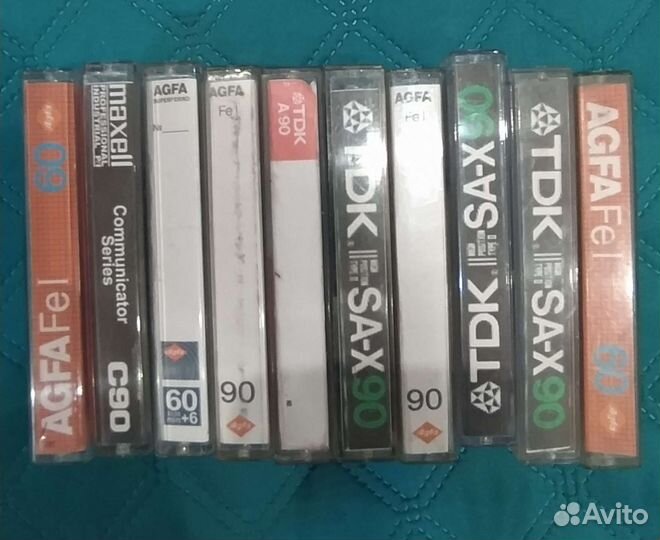 Аудиокассеты с записью