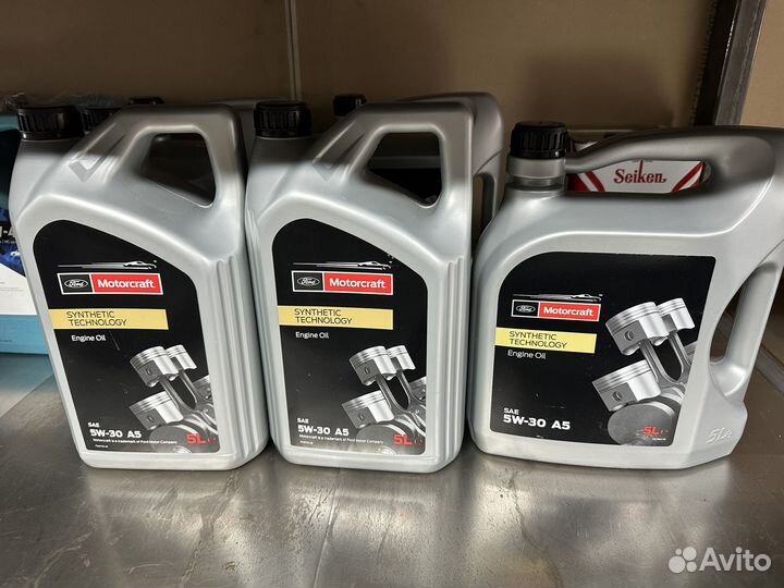 Моторное масло ford 5w30, 5w40 5 литров