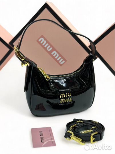 Сумка Miu Miu лаковая