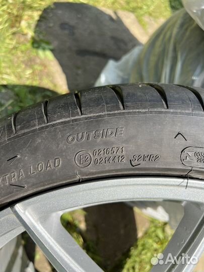 Разноширокие диски с резиной мишлен r19 летние