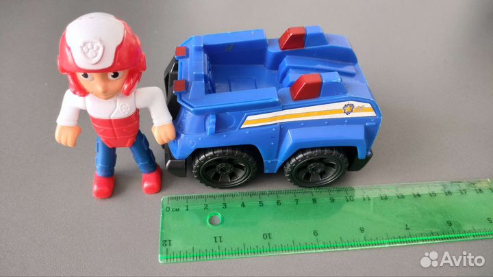 Райдер с машина из Щенячьего патруля