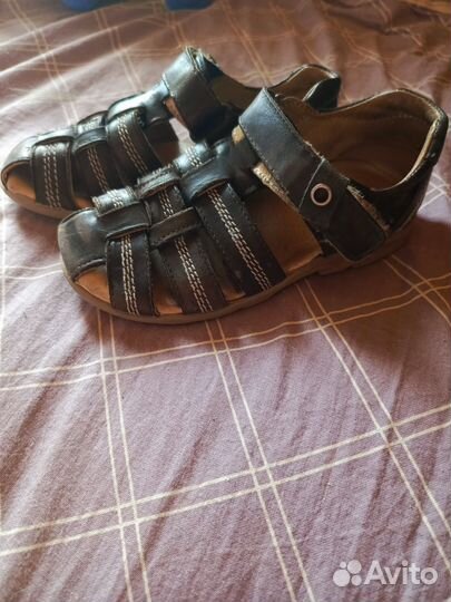 Сандалии для мальчика размер 27
