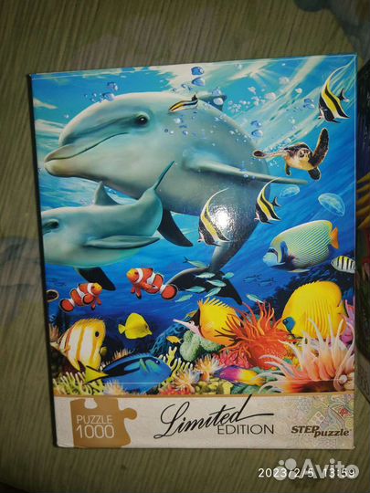Пазлы 1000 деталей step puzzle новые