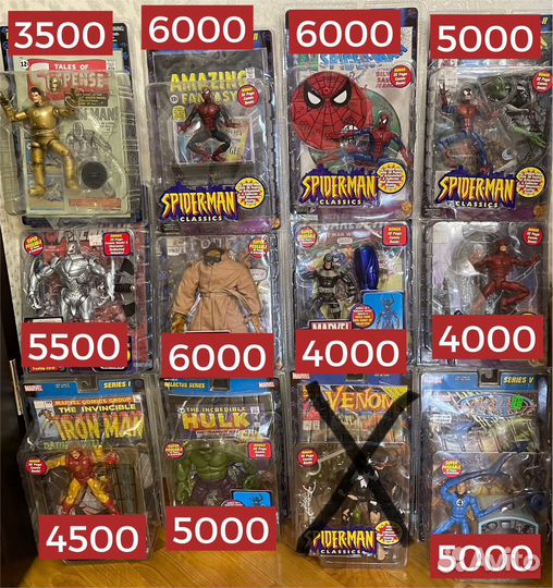 Marvel Legends Toy Biz Spider Man Classics Marvel